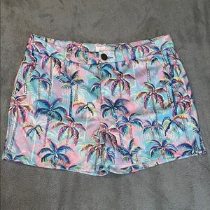 Stella Parker Tropical Print Shorts